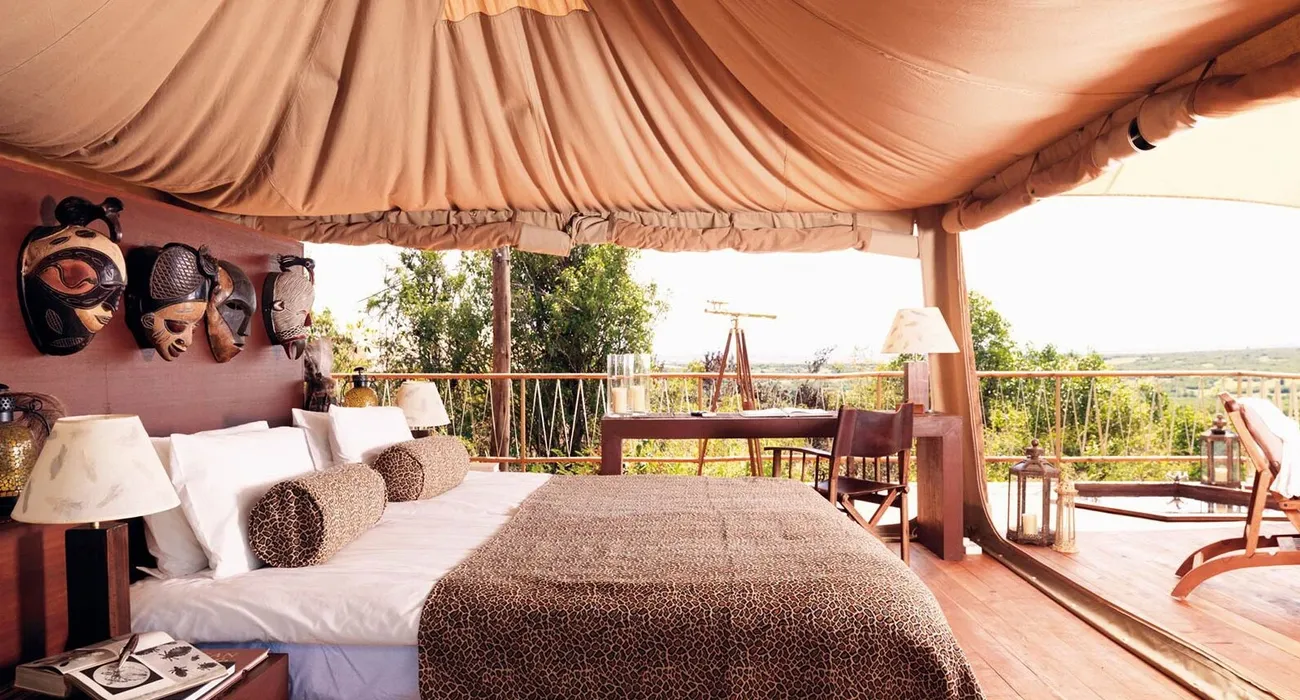 The Mara Bushtops Safari Camp video